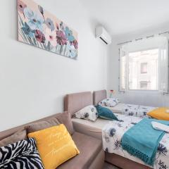 Little flower in city center