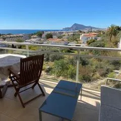 Luminoso con vistas al mar