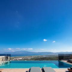 Argyrie Villas, luxury, amazing sea view, heated pool