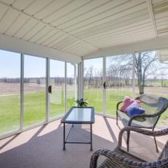 Shiloh Vacation Rental with 2 Screened Porches!