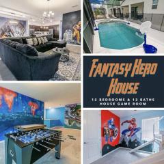 The Fantasy Hero Mansion w pool near Disney