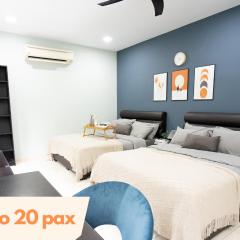 Spacious Luxury 5BR Villa for 23 Pax BBQ Family & Party Ready 宽敞豪华别墅 可住23人 烧烤聚会家庭首选