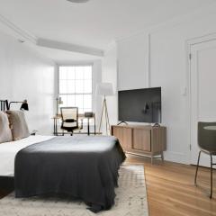 Brookline Studio w Elevator Gym nr Green Line BOS-484