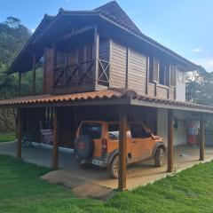 Casa de campo inteira na Floresta do Uaimii em São Bartolomeu preço para aluguel da casa inteira para até sete pessoas