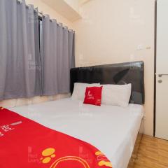 RedLiving Apartemen Tamansari Panoramic - Rasya Room with Netflix