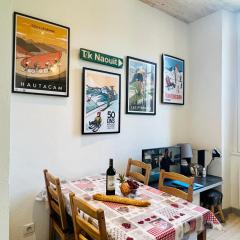 Studio Endroit chaleureux au cœur des montagnes