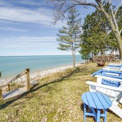 Sunny Mears Vacation Rental with Private Beach!