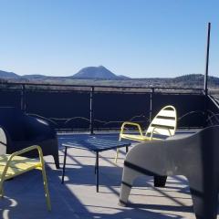 La terrasse des volcans