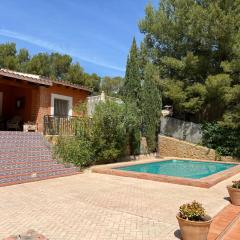 Chalet rural con piscina en plena naturaleza