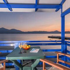 Blue Traditional Boathouse in Klima