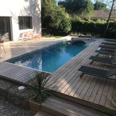 Villa (Loft) à Villetelle, 20 mn des plages