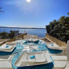 Les pieds dans l'eau