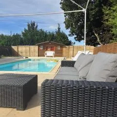Studio meublé avec piscine partagée