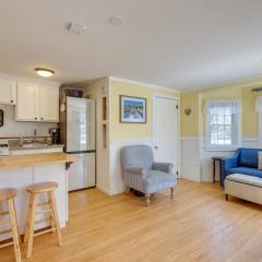 2 Mi to Coastline Cozy Wellfleet Escape with Deck