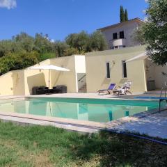 Majestic villa in Borgonuovo with swimming pool