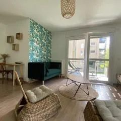 Spacious and bright nest in Hérouville-saint-Clair