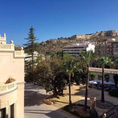 Bright flat with view to the Castle and the Museum