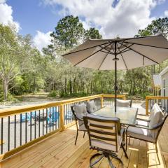 Charming Perry Home about 2 Mi to the Gulf!