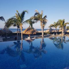 Samaria club de playa, vista infinita desde la torre 4 ,Santa Marta, Salida directa al mar