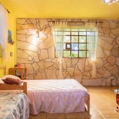One bedroom house with enclosed garden and wifi at Vallehermoso 3 km away from the beach