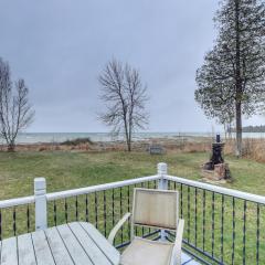 Serene Lakefront Baileys Harbor Home with Deck!