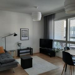 Premium kaksio Rauman keskustassa, parveke ja sauna