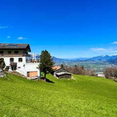 Aparthotel-Almgasthaus Gemsli - A bisal Österreich überm Schweizer Rheintal