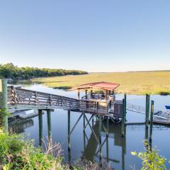 Waterfront Baisdens Bluff Home with Dock and Views!