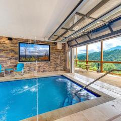 Splashtastic View Lodge, 7 Bedroom, Private Indoor Pool, Theater, Sleeps 20