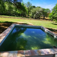 La Bastide du Capelier - Propriété entière - Bastide, bassin d'eau naturelle, 8 pers