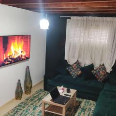 دوبليكس3 غرف مع طابق علوي خشبي على الطراز التركي