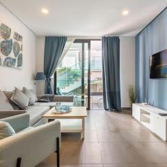Luxury apartment Anfaplace, close to the beach