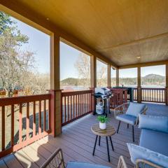 Newport Riverfront Home with Deck and Fire Pit!