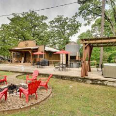 2 Mi to Choctaw Landing Western Daze Cabin!