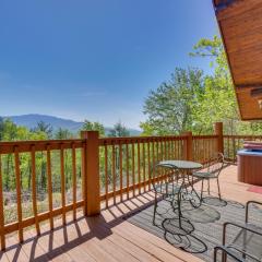 Smoky Mountain Vacation Rental Cabin with Hot Tub!
