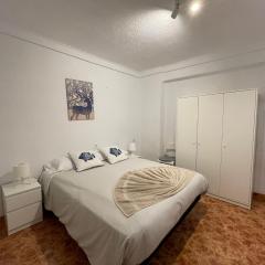 Valencia Centro andando y Playa malvarrosa tranvía