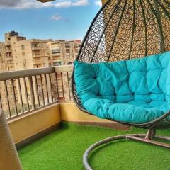 Unique location, fully furnished flat in Cairo
