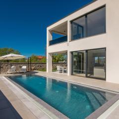 Luxury Villa Weiss - Malinska - heated Pool