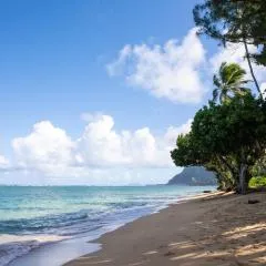 Breezy Beachfront Bali-Style Haven 180 Degree OceanView