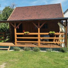 Drewniane domki w Wilkasach