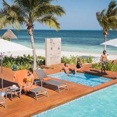 Departamento de lujo con playa y marina en Cancun-La Amada