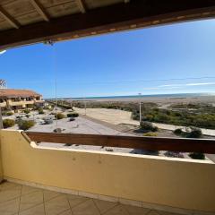 Appartement en bord de mer avec mezzanine, balcon et parking privé à Port Leucate, 6 couchages - FR-1-81-482