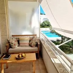 Sorrafina, Acogedor apartamento en l'Estartit con piscina y Parking
