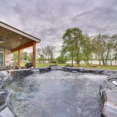 Beautiful Lake House with Hot Tub and Shared Dock!