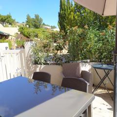 Vacance location mer piscine var sud terrasse