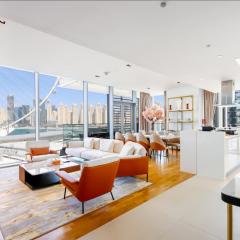 Livbnb - Alluring 3BR Plus Maid's with Sea & Ain Dubai View