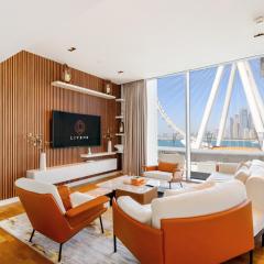Livbnb - Alluring 3BR+1 w/Sea & Ain Dubai View
