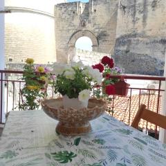 Casa di fronte al castello