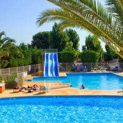 Mobile Home tout confort climatisé 4 à 6 personnes Camping Les Salins de la Gardiole ancien camping de L'Europe à Vic La Gardiole