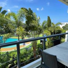 Brandnew 68m2 apartment, seaview, pool access, 500m to beach
